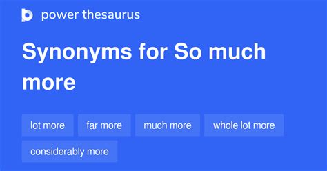 much thesaurus|other words for so much.